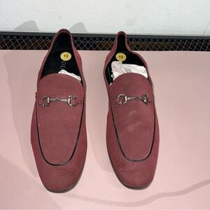 Guess Men's‎ Shoes Purple Suede Halt Slip-On Taupe Size 13